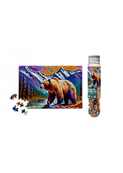 MicroPuzzles: Colorful Bear (150 pieces)